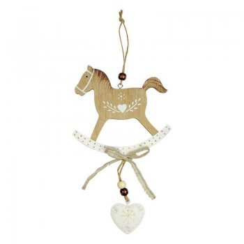 Wooden Ornament Rocking Horse