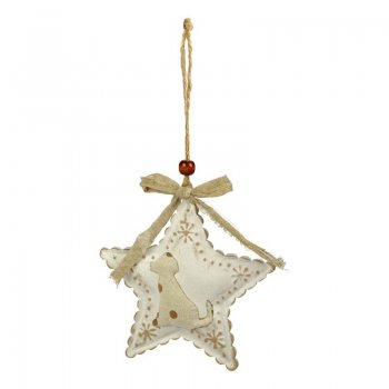 Star Ornament Dog